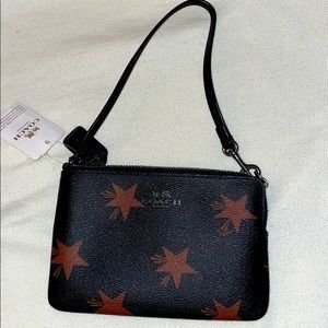 Coach Star Canyon Corner Zip Wristlet